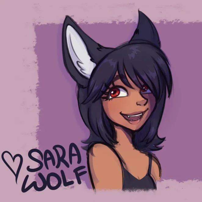 SARAWOLF SIGNED POSTER